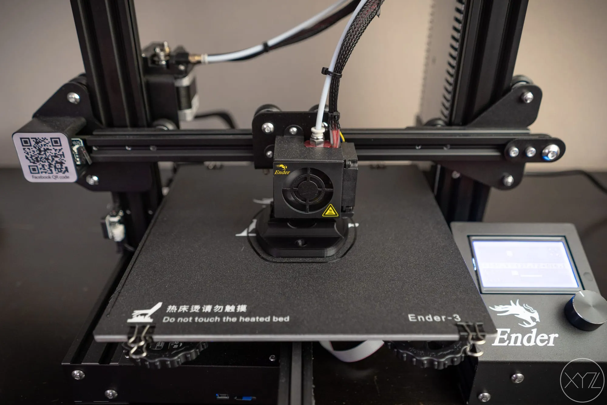 Creality Ender 3 3D printer on a desk