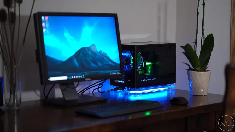 Ryzen 2700X mini ITX video editing PC in an InWin A1 case